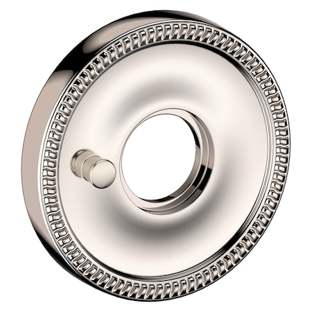 Baldwin Single Passage Rosettes Lifetime Bright Nickel 5129.055.I